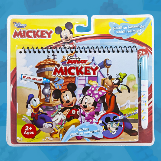 Lisanslı Mickey Mouse Su Kalemli Boyama Kitabı