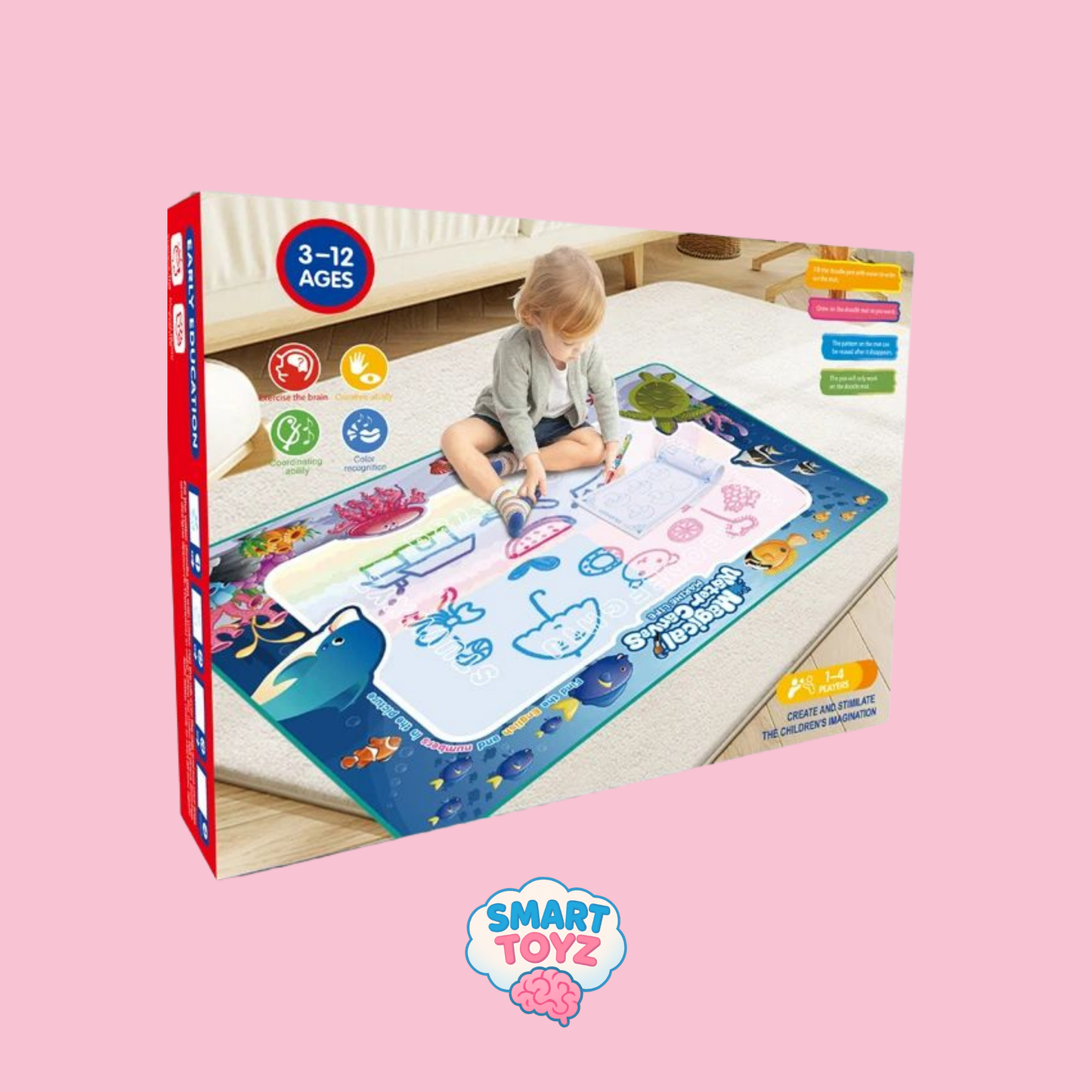 AquaMat Akıllı Çizim Matı Seti 80x60CM